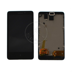 Дисплей Nokia X black, с рамкой, Original