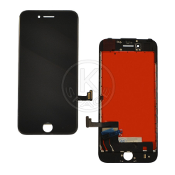 Дисплей iPhone 7 black, з рамкою, Original (переклеєне скло)