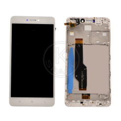 Дисплей Xiaomi Redmi Note 4X white, з рамкою, High Quiality