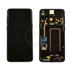 Дисплей Samsung G960H Galaxy S9 black, з рамкою, Service Pack Original
