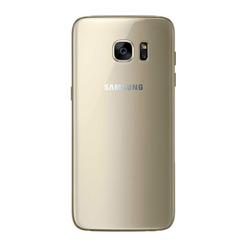 Задня кришка Samsung G935 Galaxy S7 Edge gold (без скла камери)