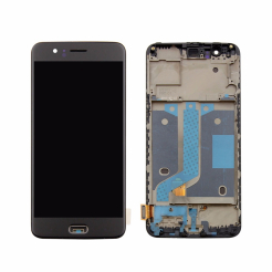 Дисплей OnePlus 5 black, з рамкою, TFT