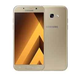 Задня кришка Samsung A320 Galaxy A3 2017 gold (зі склом камери)