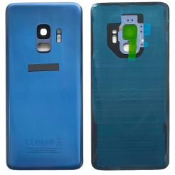 Задня кришка Samsung G960 Galaxy S9 blue (зі склом камери)