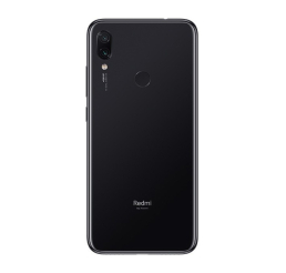 Задня кришка Xiaomi Redmi Note 7 | Note 7 Pro black (зі склом камери)