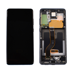 Дисплей Samsung G985 | G986 Galaxy S20 Plus black, з рамкою, Service Pack Original