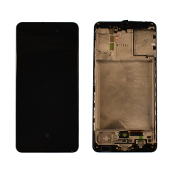 Дисплей Samsung A315 Galaxy A31 2020 black, з рамкою, Service Pack Original