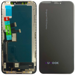 Дисплей iPhone Xs black, з рамкою, AUMOOK FHD INCELL
