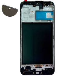 Дисплей Samsung M215 | M307 Galaxy M21 | M30s 2019 black, з рамкою, OLED