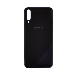 Задня кришка Samsung A307 Galaxy A30s black (без скла камери)