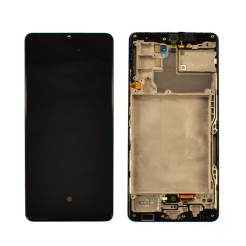 Дисплей Samsung A426 Galaxy A42 black, з рамкою, Service Pack Original