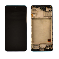 Дисплей Samsung M317 Galaxy M31s black, з рамкою, Service Pack Original