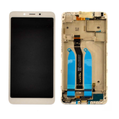 Дисплей Xiaomi Redmi 6 | Redmi 6A white, з рамкою, Original