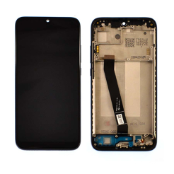 Дисплей Xiaomi Redmi 7 black, з рамкою, Service Pack Original