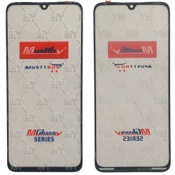 Скло дисплея Samsung A057 Galaxy A05s 2023 black, з OCA плівкою (Musttby)