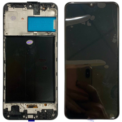 Дисплей Samsung M315 Galaxy M31 black, з рамкою, OLED