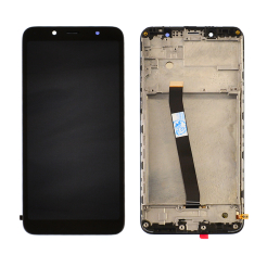 Дисплей Xiaomi Redmi 7A black, з рамкою, High Quiality