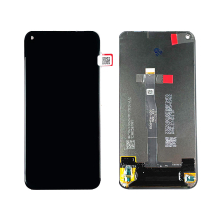 Дисплей Huawei P40 Lite | Nova 5i | Nova 7i | Nova 6 SE | P20 Lite 2019 black, без рамки, Original Self Welded