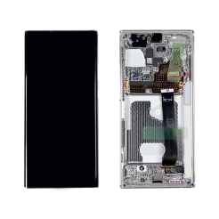 Дисплей Samsung N985 | N986 Note 20 Ultra 5G white, з рамкою, Service Pack Original
