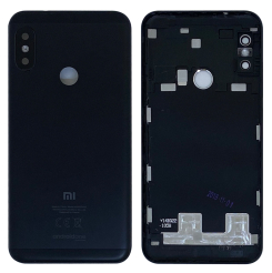 Задняя крышка Xiaomi Redmi 6 Pro | Mi A2 Lite black (со стеклом камеры)