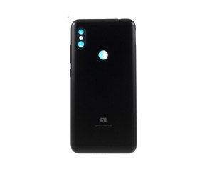 Задняя крышка Xiaomi Redmi Note 6 Pro black (со стеклом камеры)
