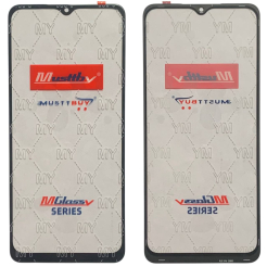 Скло дисплея Samsung A022 | A047 | A125 | A127 | A136 | A326 | M125 | M127 black, з OCA плівкою (Musttby)