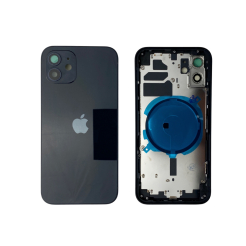 Корпус iPhone 12 black ver. EU, High Quiality (кришка НЕ цільнолита)
