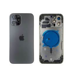 Корпус iPhone 12 Pro Max graphite ver. EU, High Quiality (кришка НЕ цільнолита)