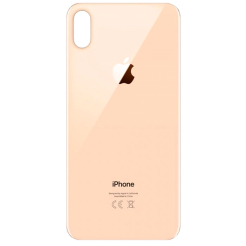 Задня кришка корпуса iPhone Xs gold, великий виріз під камеру