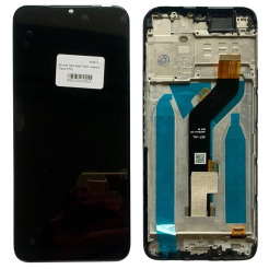 Дисплей Tecno Spark 7 black, з рамкою, Original (PRC)