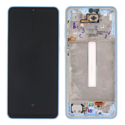 Дисплей Samsung A336 Galaxy A33 5G 2022 blue, з рамкою, Service Pack Original