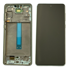 Дисплей Samsung A736 Galaxy A73 2022 green, з рамкою, Service Pack Original