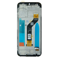 Дисплей Tecno Spark Go 2022 black, з рамкою, High Quiality