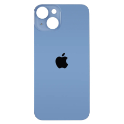Задня кришка корпуса iPhone 14 Plus blue, великий виріз під камеру. High Quiality (НЕ цільнолита)