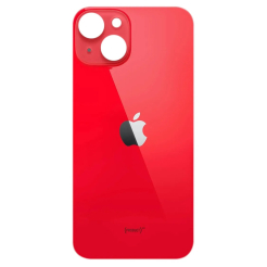 Задня кришка корпуса iPhone 14 Plus red, великий виріз під камеру. High Quiality (НЕ цільнолита)