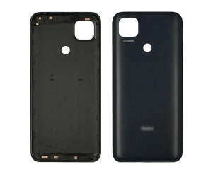 Задняя крышка Xiaomi Redmi 9C gray (без стекла камеры)