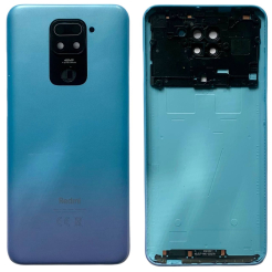 Задняя крышка Xiaomi Redmi Note 9 white (со стеклом камеры)
