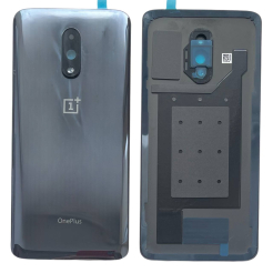 Задня кришка OnePlus 7 black (зі склом камери)