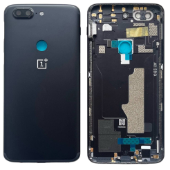 Задня кришка OnePlus 5T black (зі склом камери)
