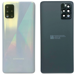 Задня кришка Samsung A315 Galaxy A31 2020 white (зі склом камери)