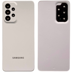 Задня кришка Samsung A336 Galaxy A33 (5G) 2022 white (зі склом камери)