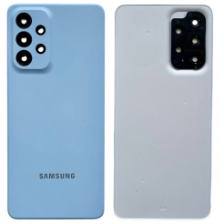 Задня кришка Samsung A336 Galaxy A33 (5G) 2022 blue (зі склом камери)