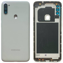 Задняя крышка Samsung A115 | M115 Galaxy A11 | M11 2020 white (со стеклом камеры)