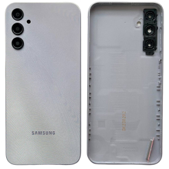 Задня кришка Samsung A146 Galaxy A14 5G 2023 silver (зі склом камери)