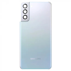 Задня кришка Samsung G996 Galaxy S21 Plus silver (зі склом камери)
