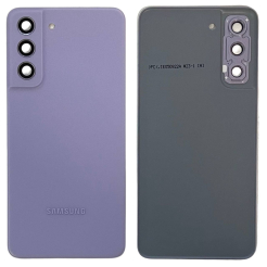 Задня кришка Samsung G990 Galaxy S21 FE lavander (зі склом камери)