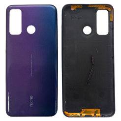 Задня кришка Tecno Camon 15 blue (без скла камери)