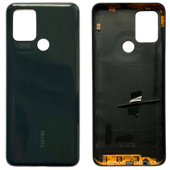 Задня кришка Tecno Pova black (без скла камери)