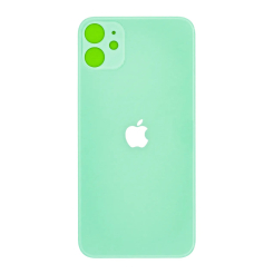 Задняя крышка корпуса iPhone 11 green, большой вырез под камеру, 1:1 Original