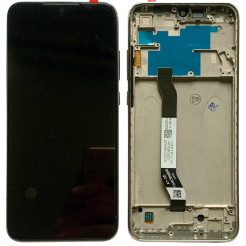 Дисплей Xiaomi Redmi Note 8T silver, з рамкою, Original (PRC)